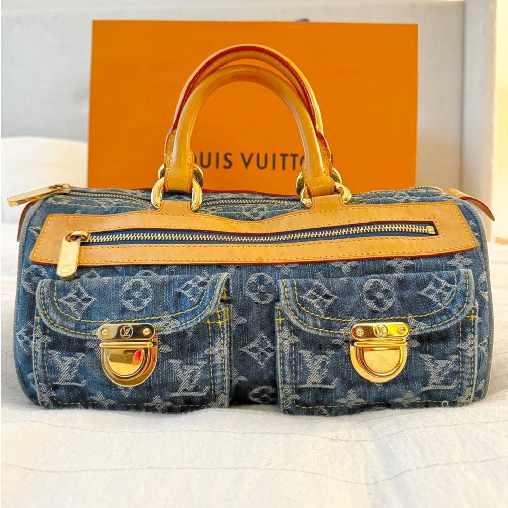 🌸RARE🌸 Louis Vuitton Neo Denim Speedy ✨STUNNING CONDITION✨